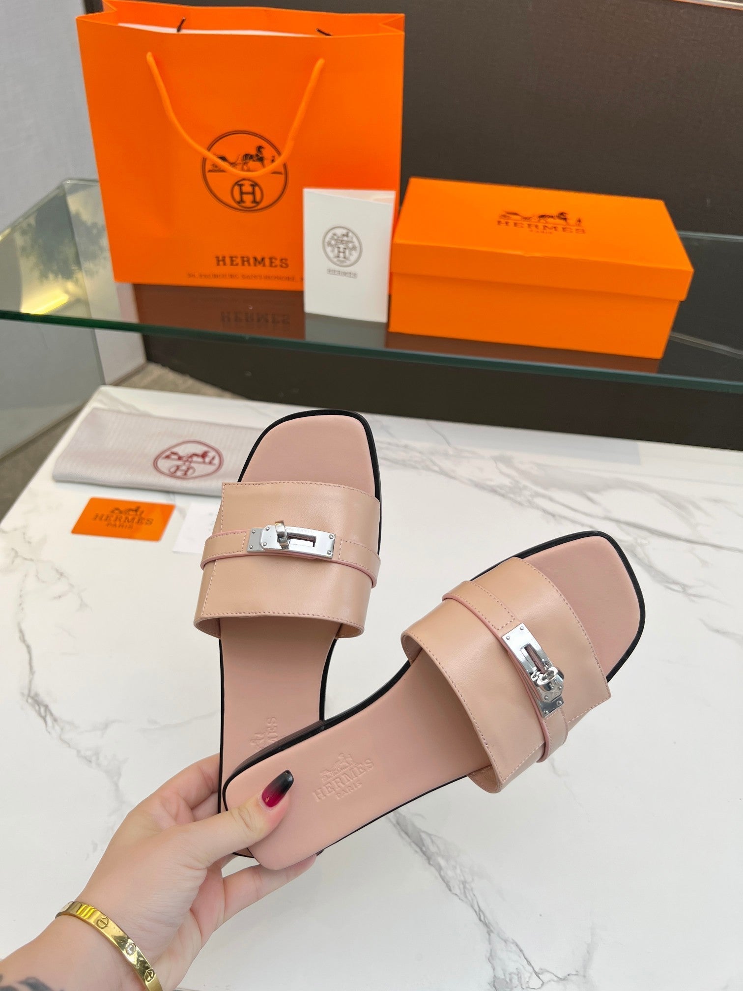 Giulia Sandal Rose Cannelle Calfskin、mysite、Cacoeks