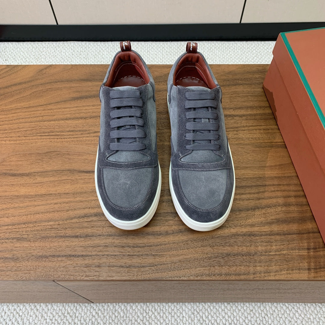 LP NEWPORT WALK SNEAKERS GRAY SUEDE、mysite、Cacoeks