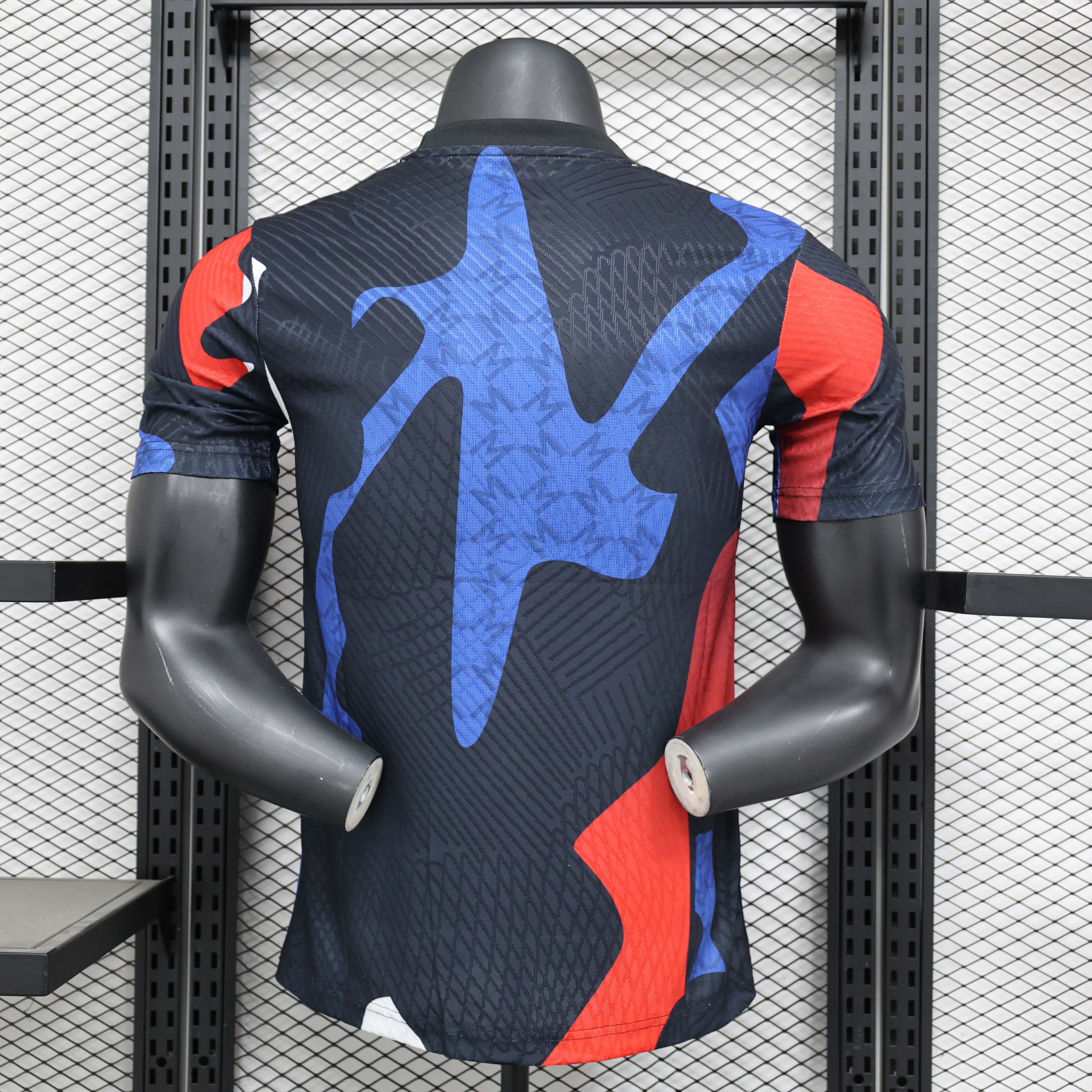 2024/2025 Player Version Manchester United Pre-match clothing Football Shirt 1:1 Thai Quality:football jersey mysite: unitedjerseyfootball 邓江浪:football