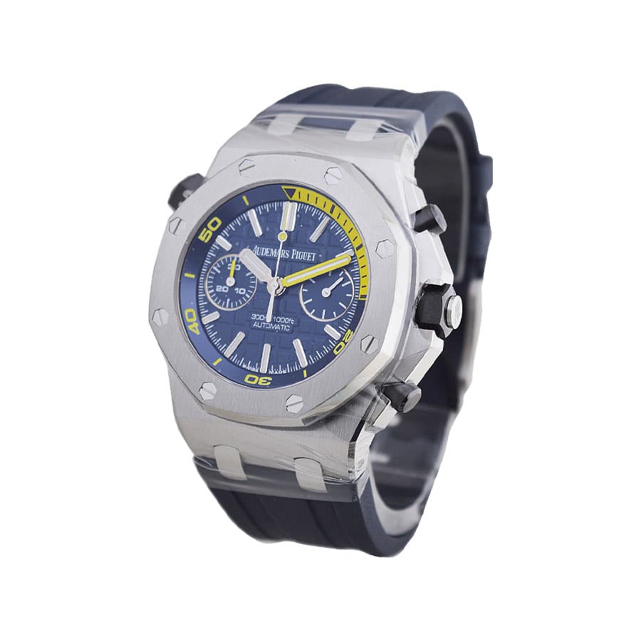 audemars piguet royal oak offshore diver chronograph blue 26703st oo a027ca 01 replica2