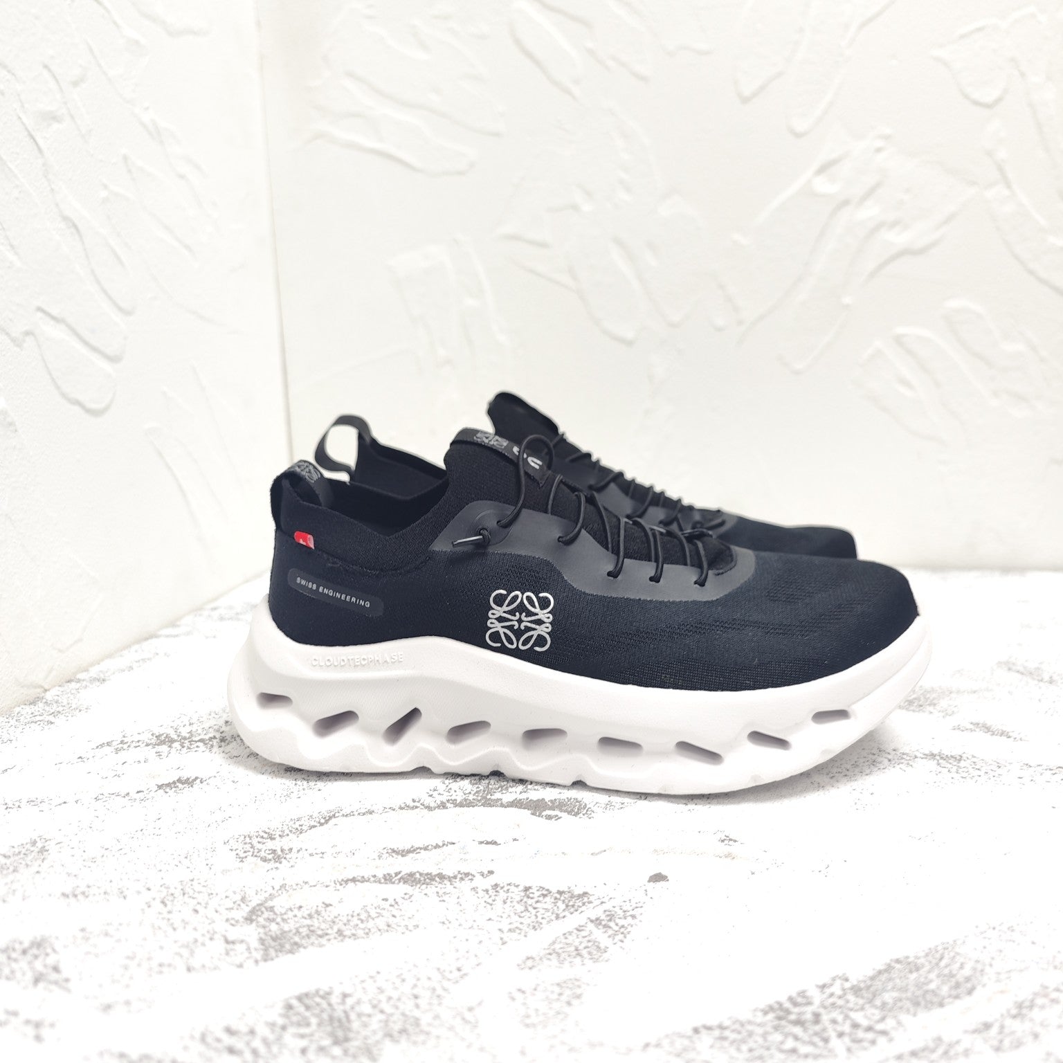 CLOUDTILT SNEAKER 2.0 IN BLACK RECYCLED POLYESTER、mysite、Cacoeks