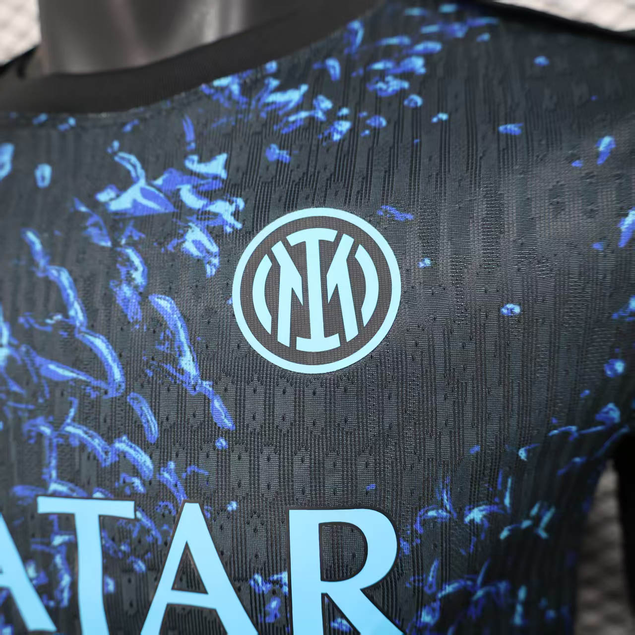 2025/2026 Player Version Inter Milan Pre Match Training Wear Dark Blue Football Jersey1:1 Quality Thai:football jersey mysite: unitedjerseyfootball 邓江浪:football