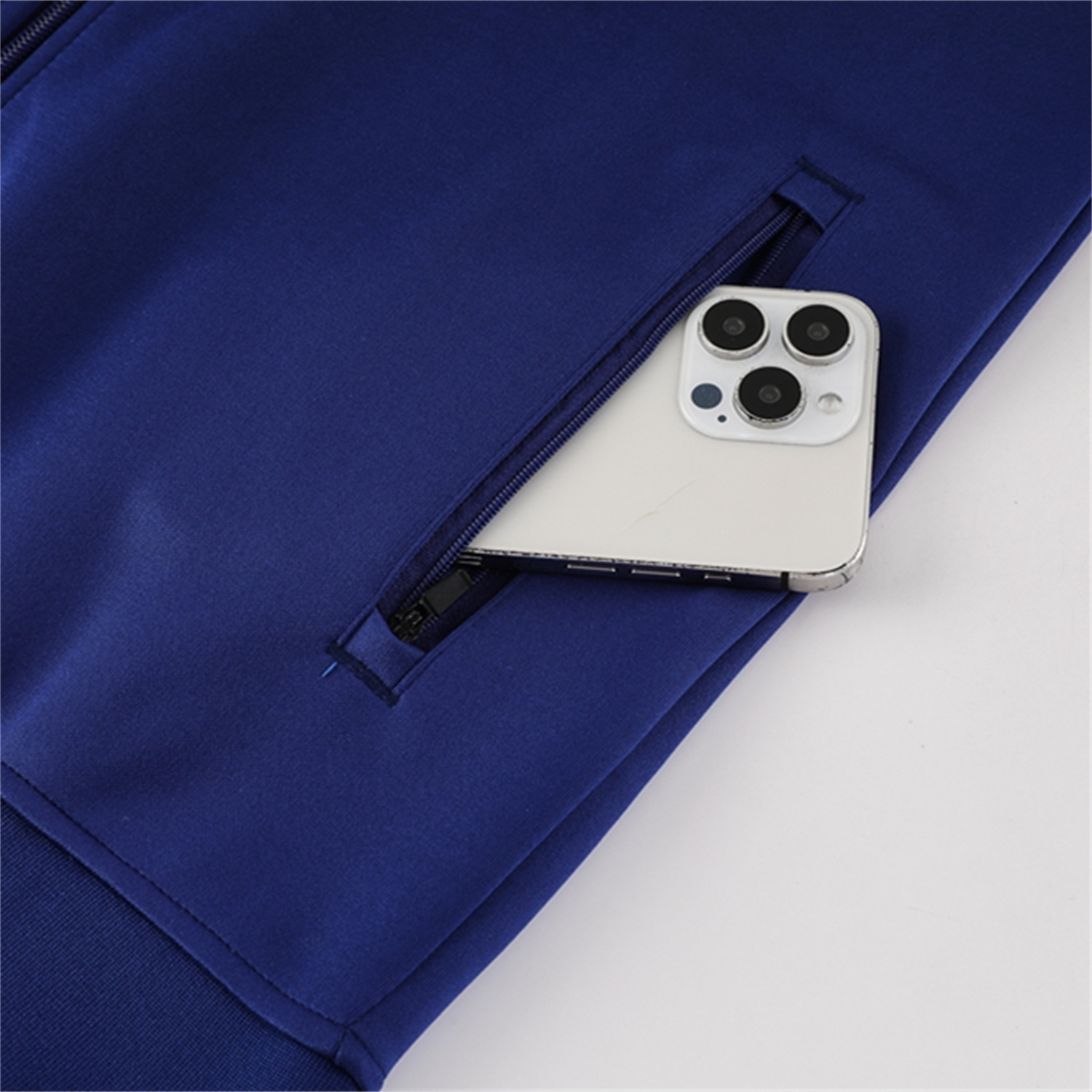 UltraTrikot-Arsenal 25-26 Throwback Trefoil Jacket Training Tracksuit - Royal Blue Jackets & Pants