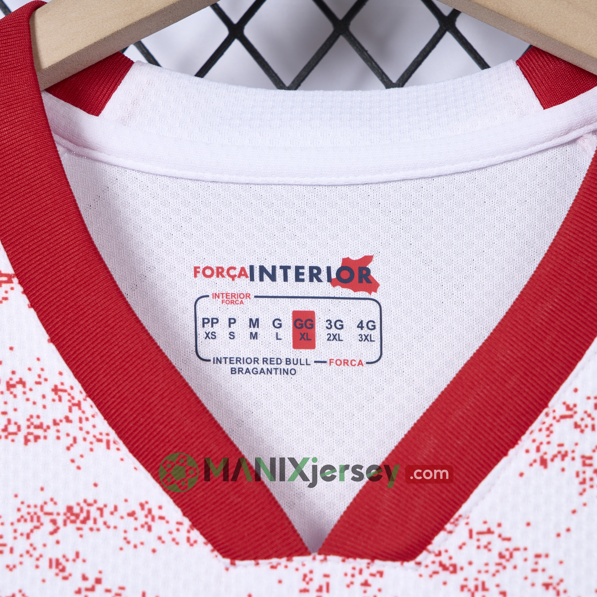 ManixJersey.com | Red Bull Bragantino 24-25 Home Jersey - Fans Version -Customize Name, Number and Patch | Worldwide Shipping