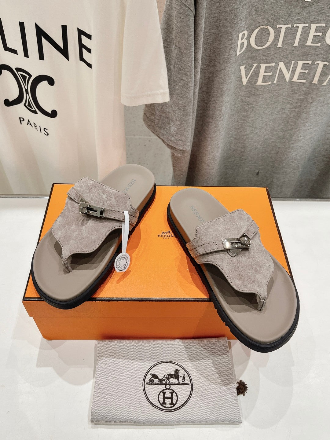 EMPIRE SANDAL LIGHT GRAY SUEDE、mysite、Cacoeks