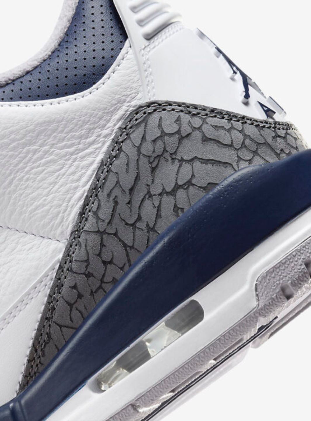 Air Jordan 3 Retro Midnight Navy、JORDAN、Cacoeks