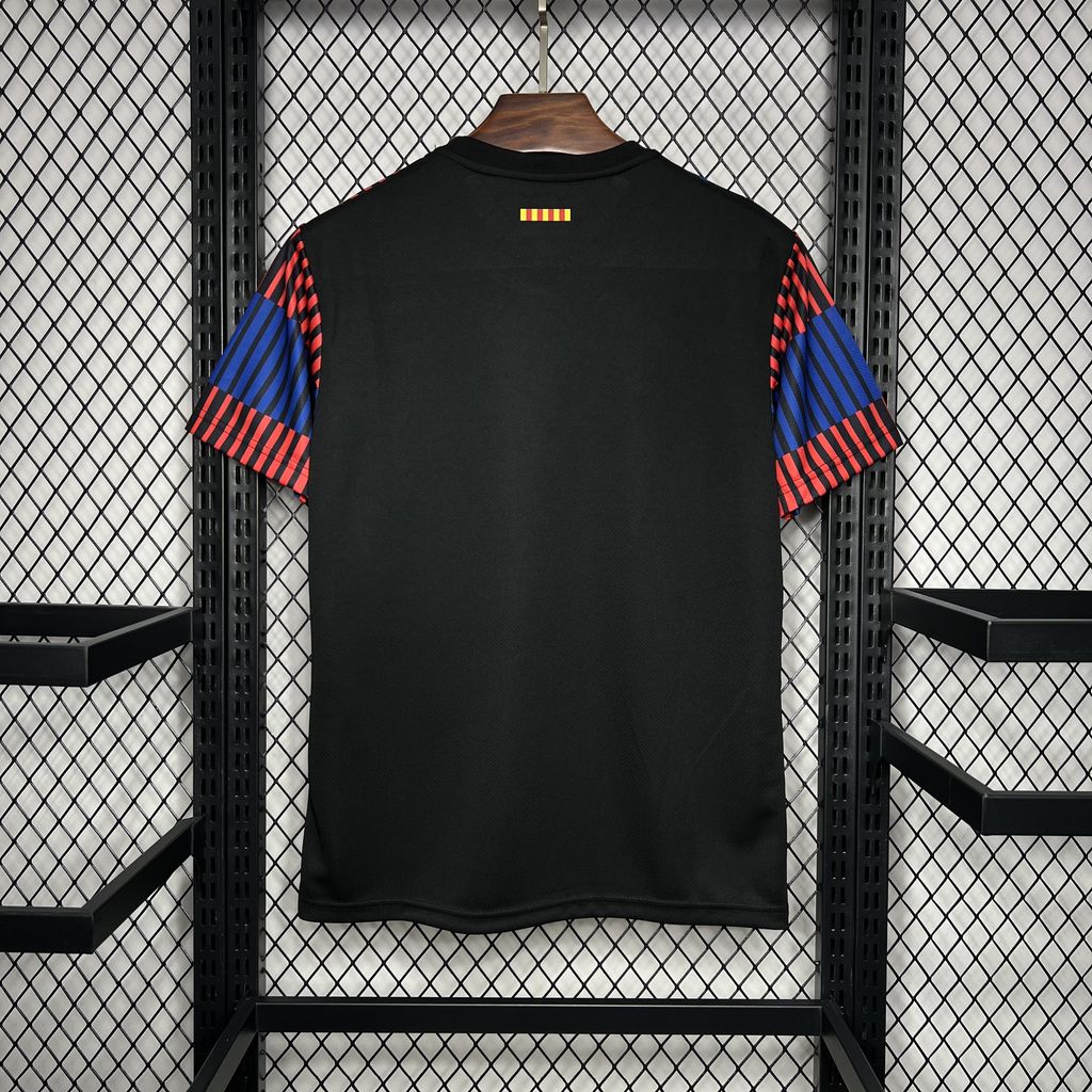 ManixJersey.com | Barcelona 24-25 Stripe Pre-Match Training Jersey - Fans Version -Customize Name, Number and Patch | Worldwide Shipping