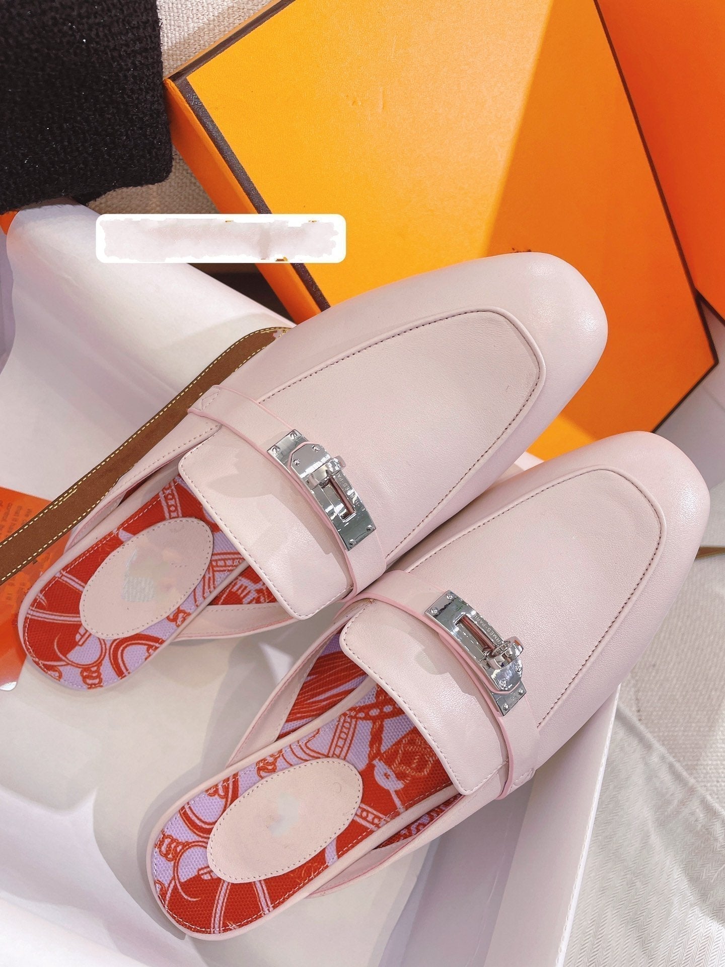 0Z Mule Pink Calfskin、mysite、Cacoeks