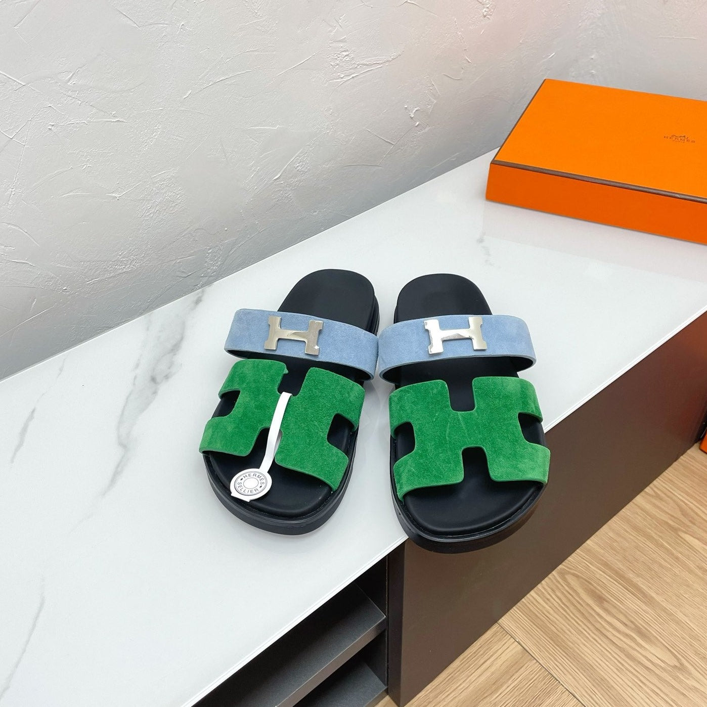 CHYPRE SANDAL OCEAN MIX SKY SUEDE WITH H BUCKLE、mysite、Cacoeks