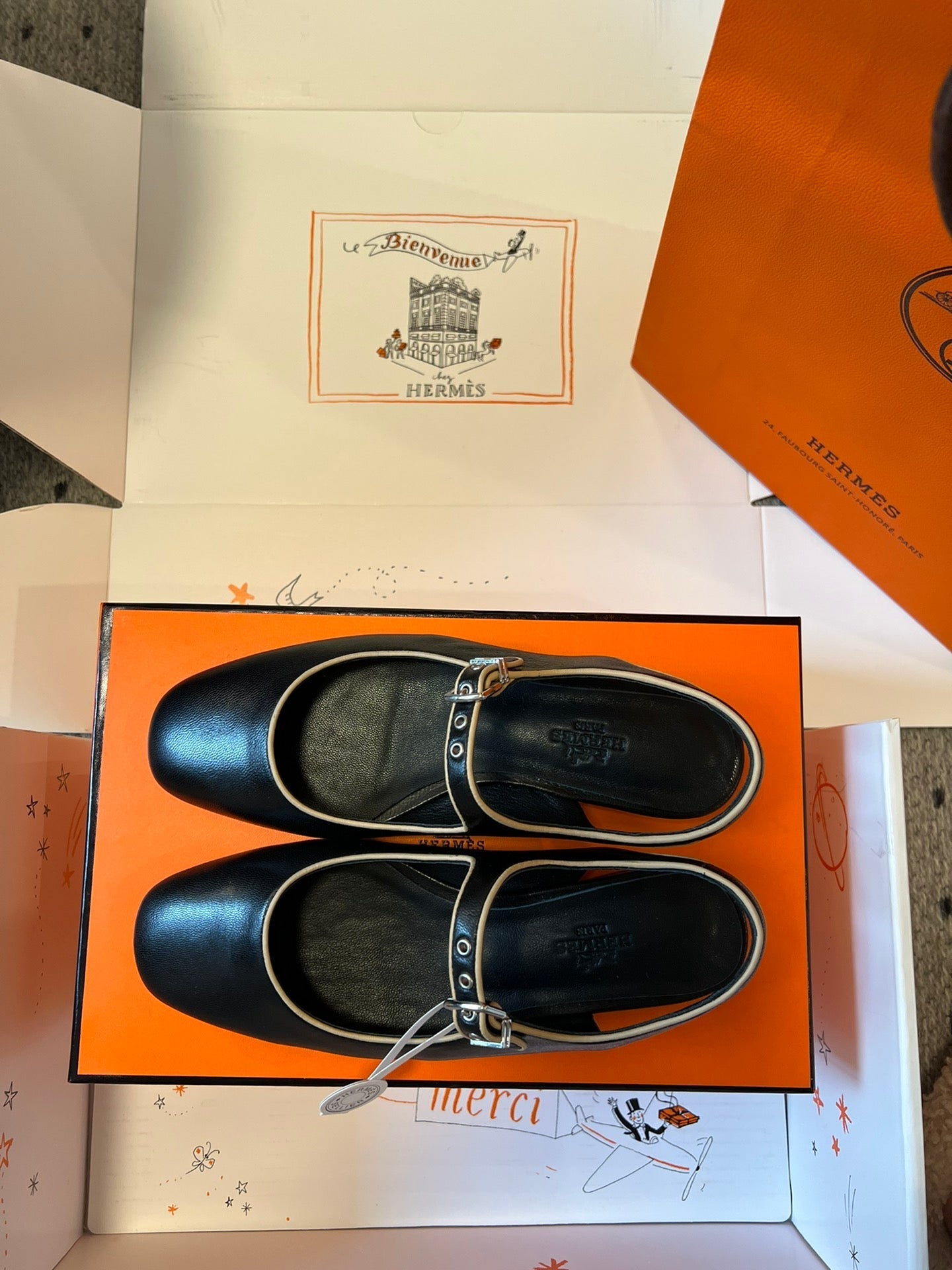 KLEO SLINGBACK IN BLACK CALFSKIN、mysite、Cacoeks