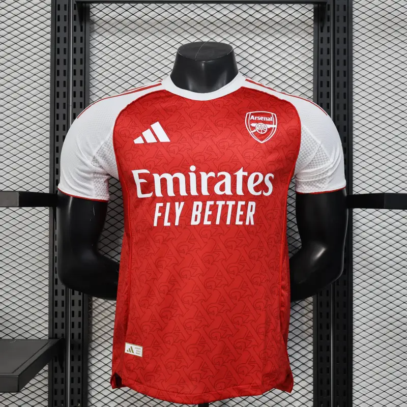 2025/2026 Player Version Arsenal Home Football Shirt 1:1 Thai Quality:football jersey mysite: unitedjerseyfootball 邓江浪:football