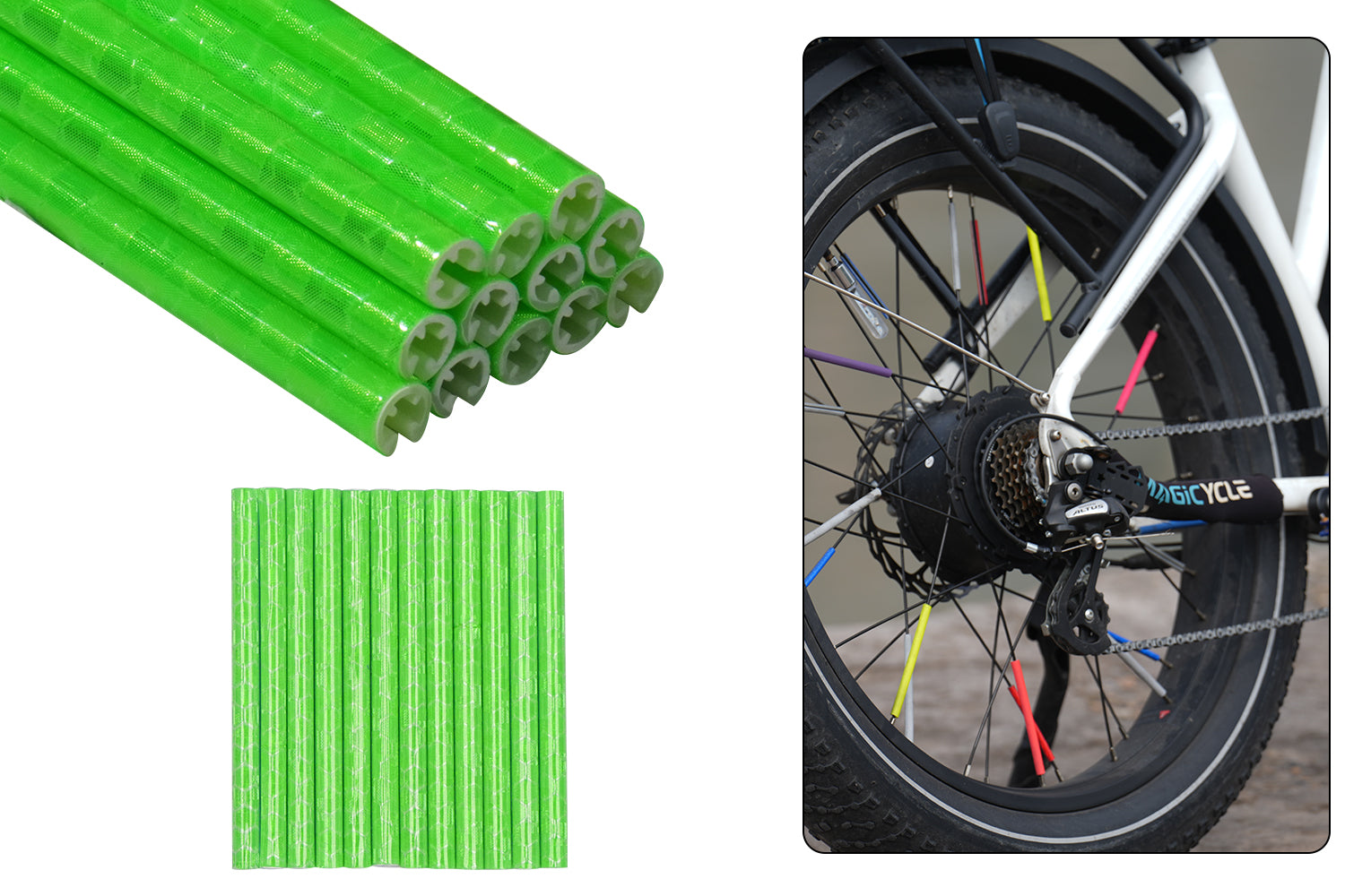 Ebike Spoke reflectors, 36 Pieces Reflective Spoke Covers、mySite、bearsvspackers