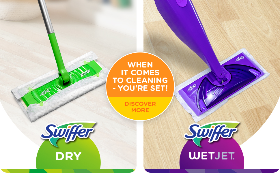 When it comes to cleaning - You're set!