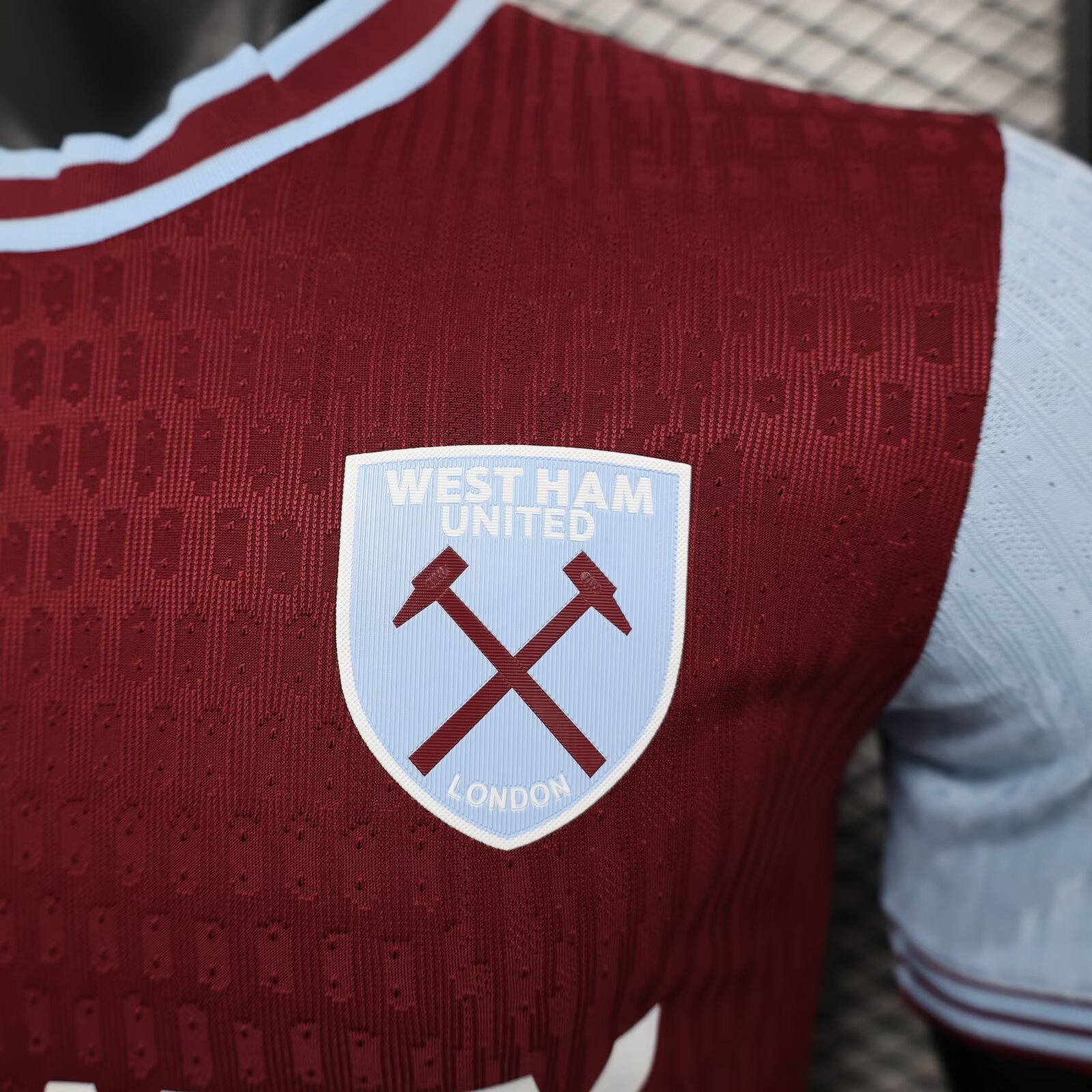 JerseysGala.com | West Ham United 24-25 Home Stadium Jersey - Player Version -Customize Name, Number and Patch | Worldwide Shipping
