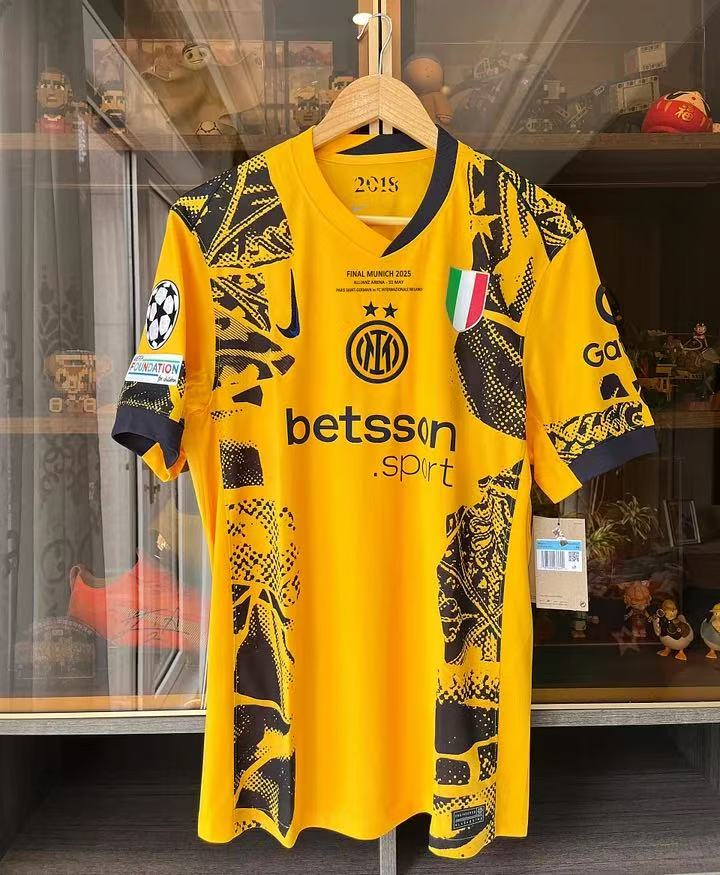 2024/2025 Inter Milan Champions League Final Jersey 1:1 Thailand Quality (Player Version):football jersey mysite: unitedjerseyfootball 邓江浪:football