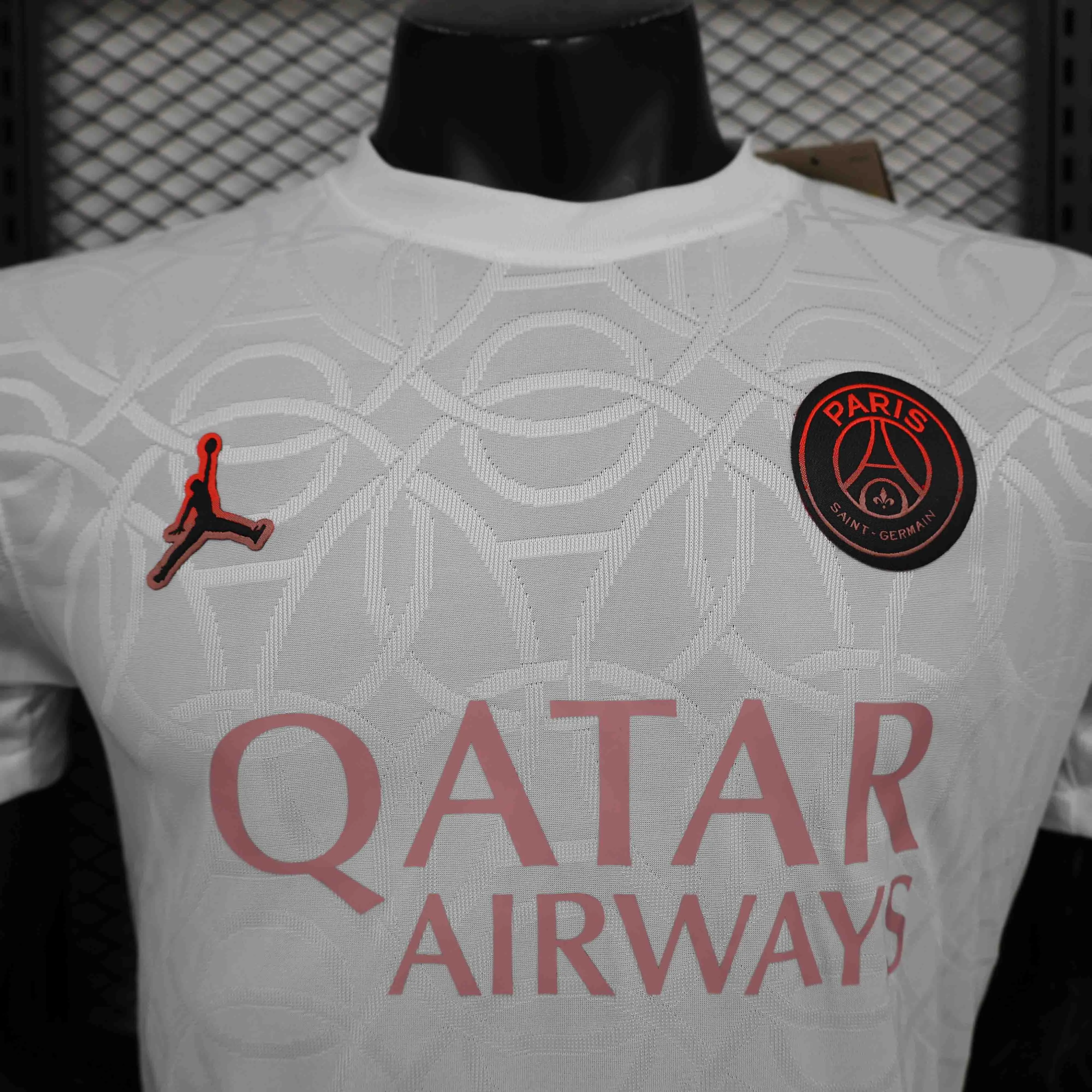 25-26 Paris Saint-Germain PSG Academy Pro Pre-Match White Jersey Customized team emblem stars - Player Version: Ajax 24-25 Home Stadium Jersey - Fans Version mysite: Adidas luxuryfootballshirts.com: https://www.luxuryfootballshirts.com/