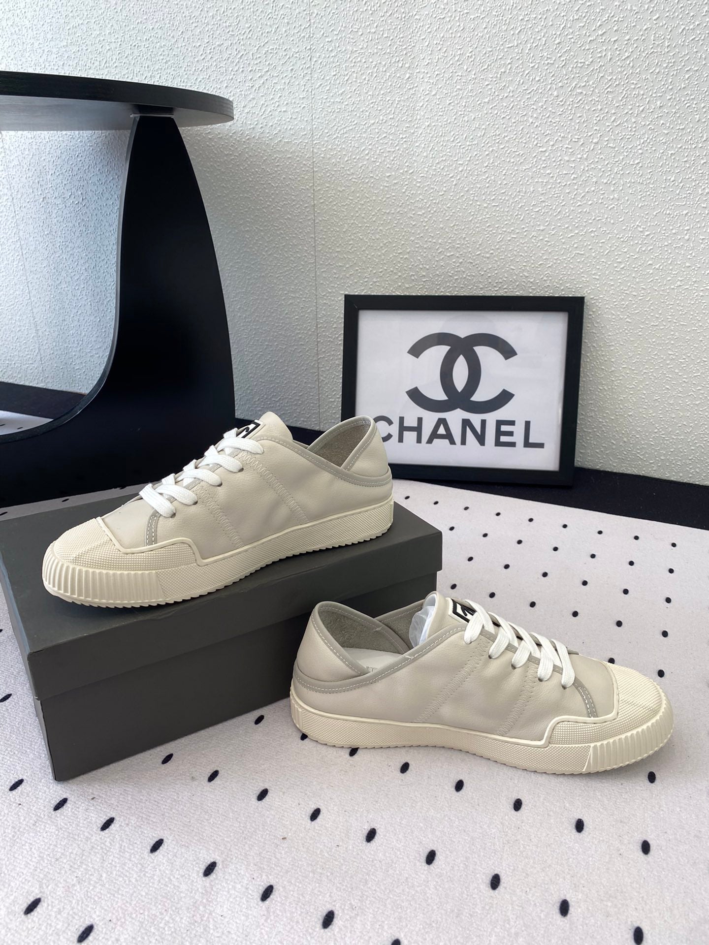 CASUAL SHOES IN GREY LAMBSKIN、mysite、Cacoeks