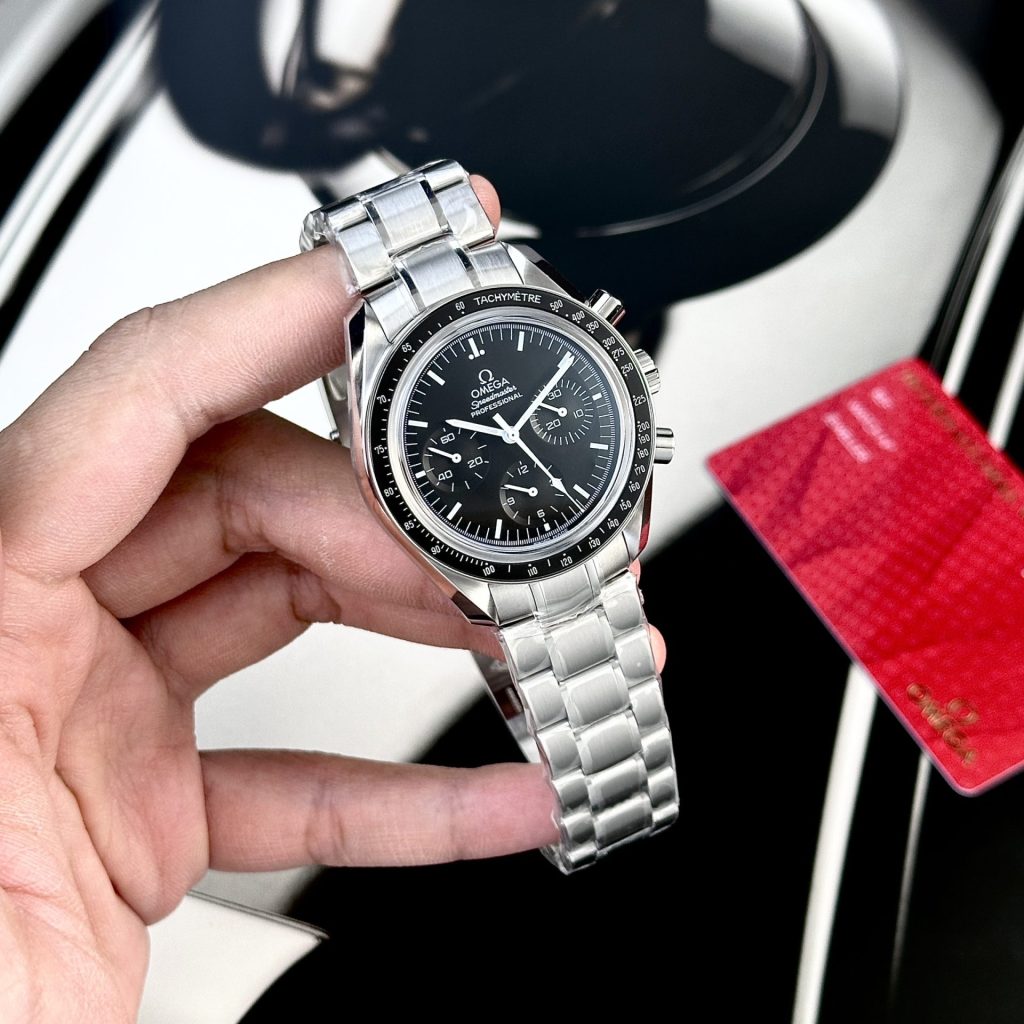 Đồng Hồ Omega Rep 11 Speedmaster Moonwatch Nam Dây Thép 42mm (1)