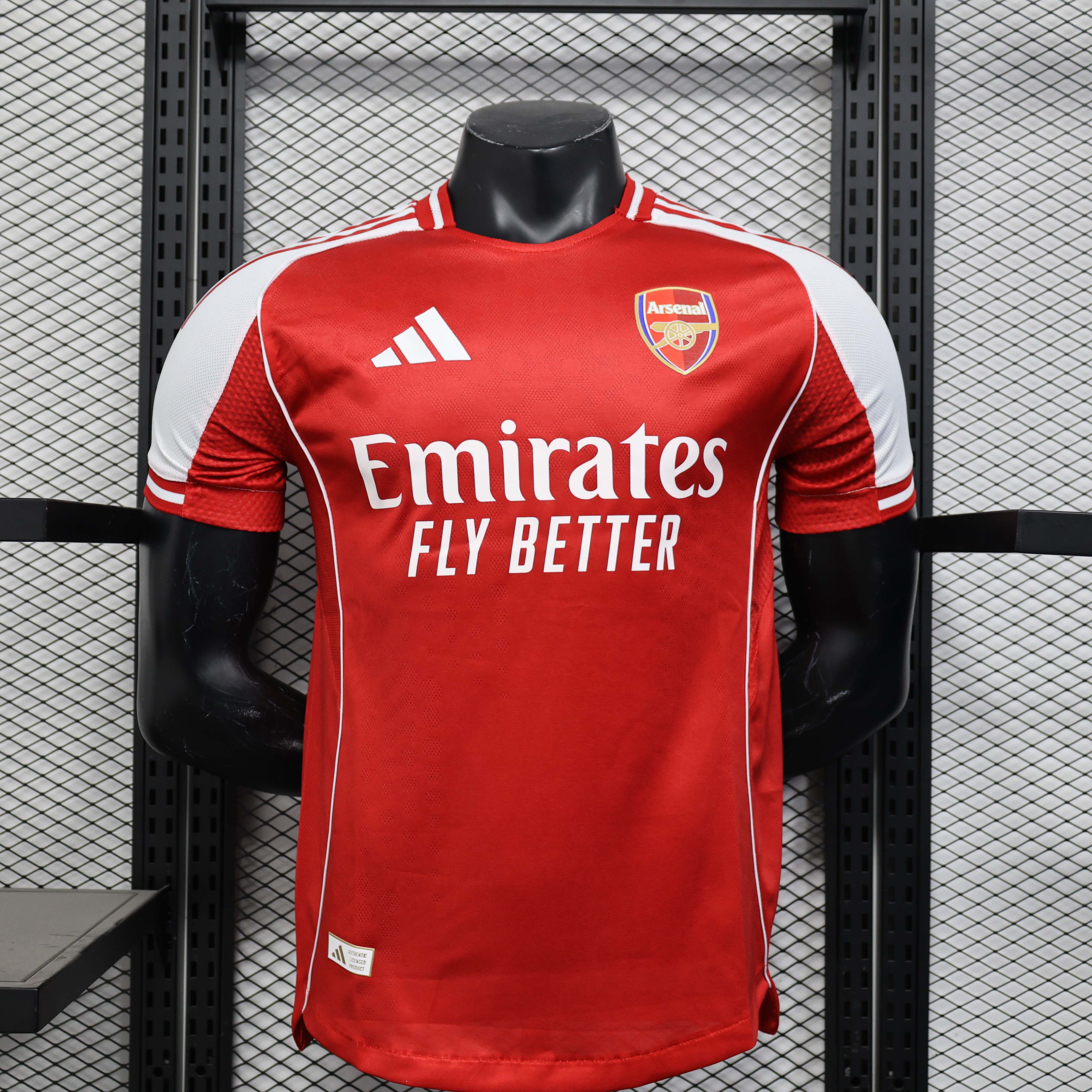 2025/2026 Player Version Arsenal Home Football Shirt 1:1 Thai Quality:football jersey mysite: unitedjerseyfootball 邓江浪:football