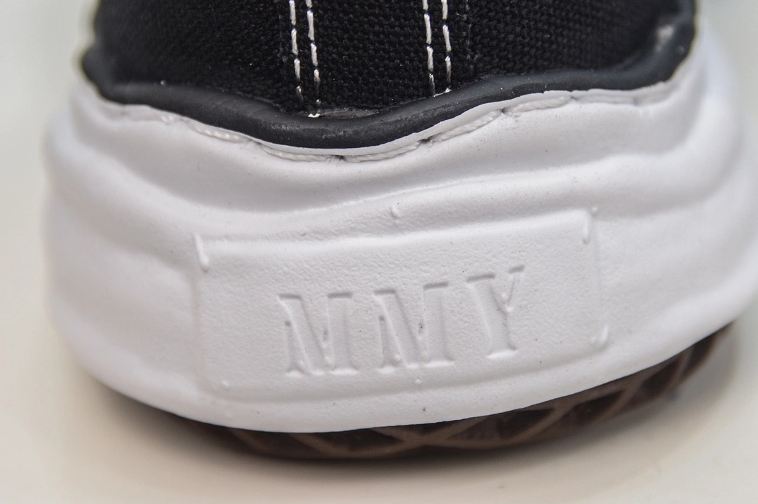 Maison Mihara Yasuhiro Peterson23 OG Sole Canvas Low-top Sneaker Black White、mysite、Cacoeks