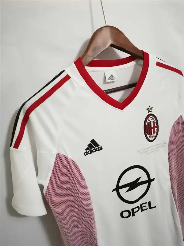 02-03 AC Milan Away soccer jersey- Retro version: Ajax 24-25 Home Stadium Jersey - Fans Version mysite: Adidas luxuryfootballshirts.com: https://www.luxuryfootballshirts.com/
