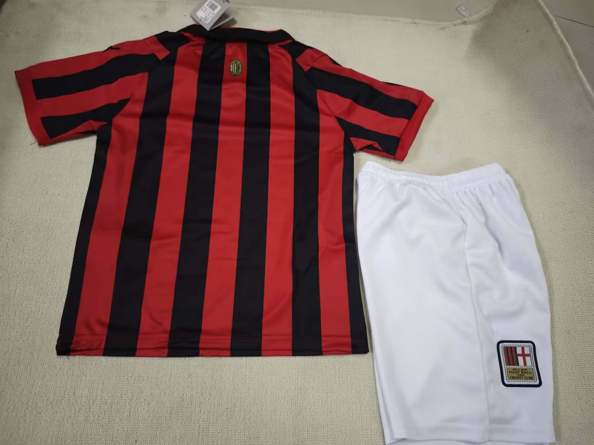 2024/2025 AC Milan 125th Anniversary Soccer Jersey 1:1 Thai Quality Kids Size:football jersey mysite: unitedjerseyfootball 邓江浪:football
