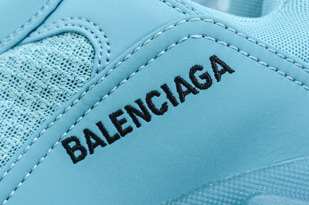 Balenciaga Triple S Clear Sole Sneaker Blue、mysite、Cacoeks