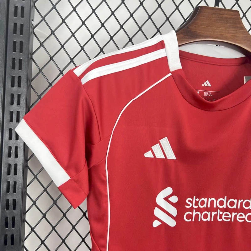 2025/2026 Liverpool Home Soccer Jersey 1:1 Thai Quality Kids Size:football jersey mysite: unitedjerseyfootball 邓江浪:football