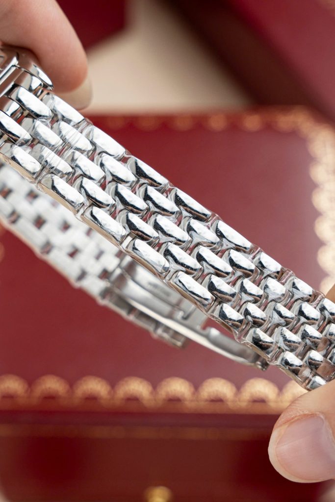 Đồng Hồ Cartier Panthere WGPN0007 Rep 11 Nữ Mặt Trắng Máy Pin 27x37mm (2)