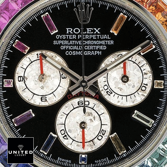 Rolex Black Diamond Replica 3 Rolex Daytona Black Diamond Dial with Diamonds 116599RBOW Replica