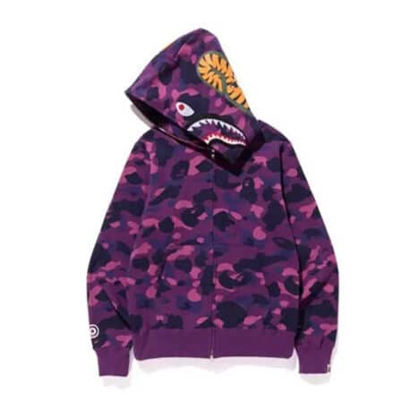 Purple BAPE Shark Hoodie、mysite、Cacoeks