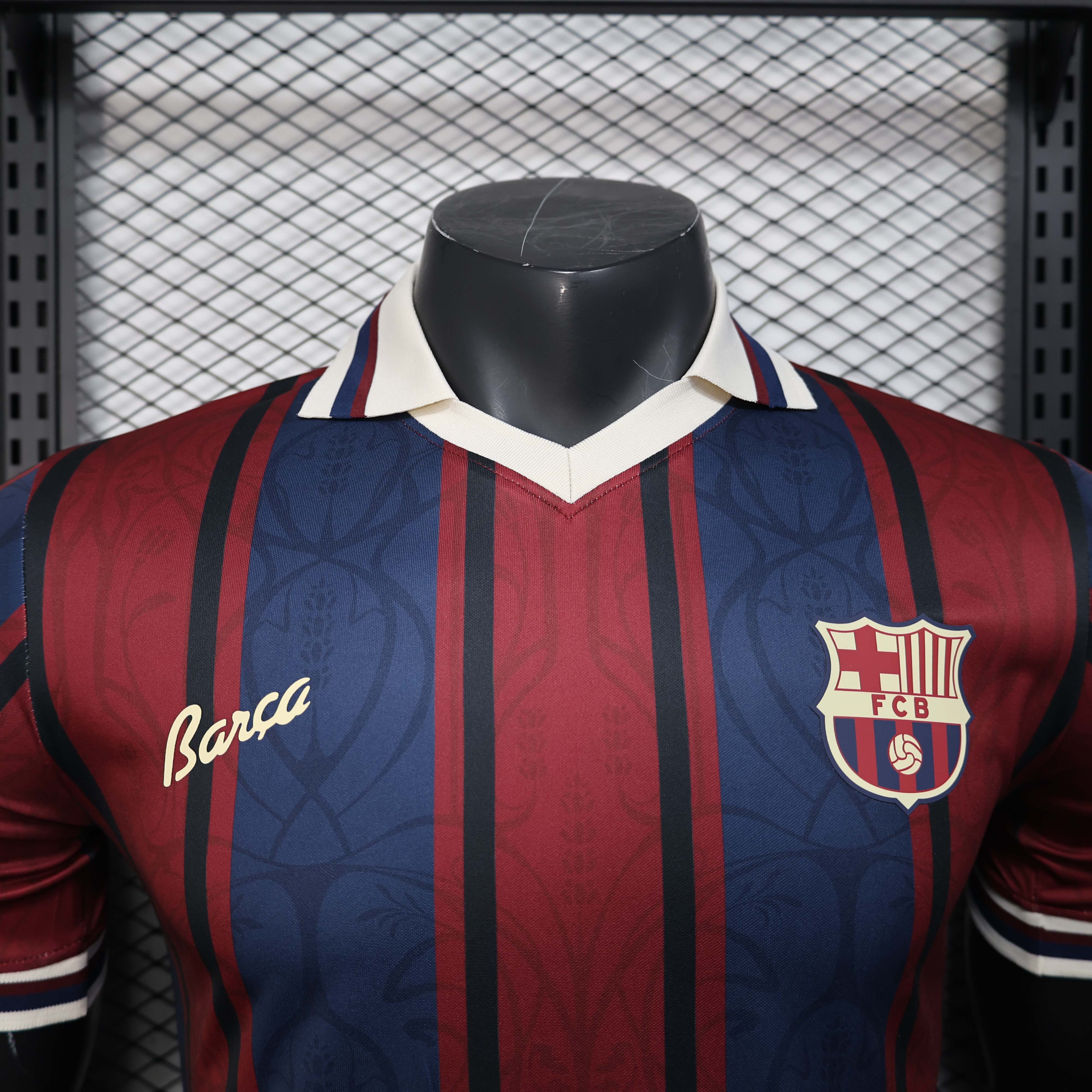2025/2026 Player Version Barcelona 125th Anniversary Edition Red and blue Football Shirt 1:1 Thai Quality:football jersey mysite: unitedjerseyfootball 邓江浪:football