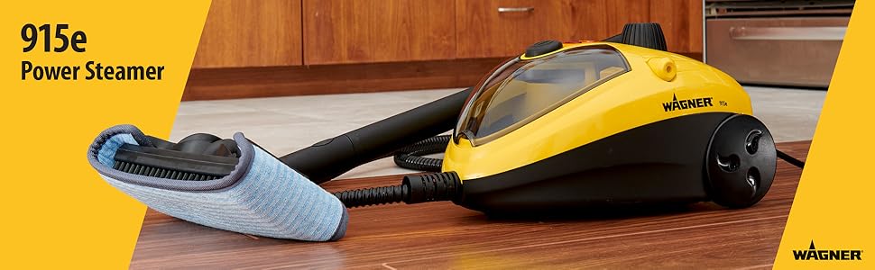 Wagner 915 On Demand Chemical Free Power Steam Cleaning Steam Cleaner