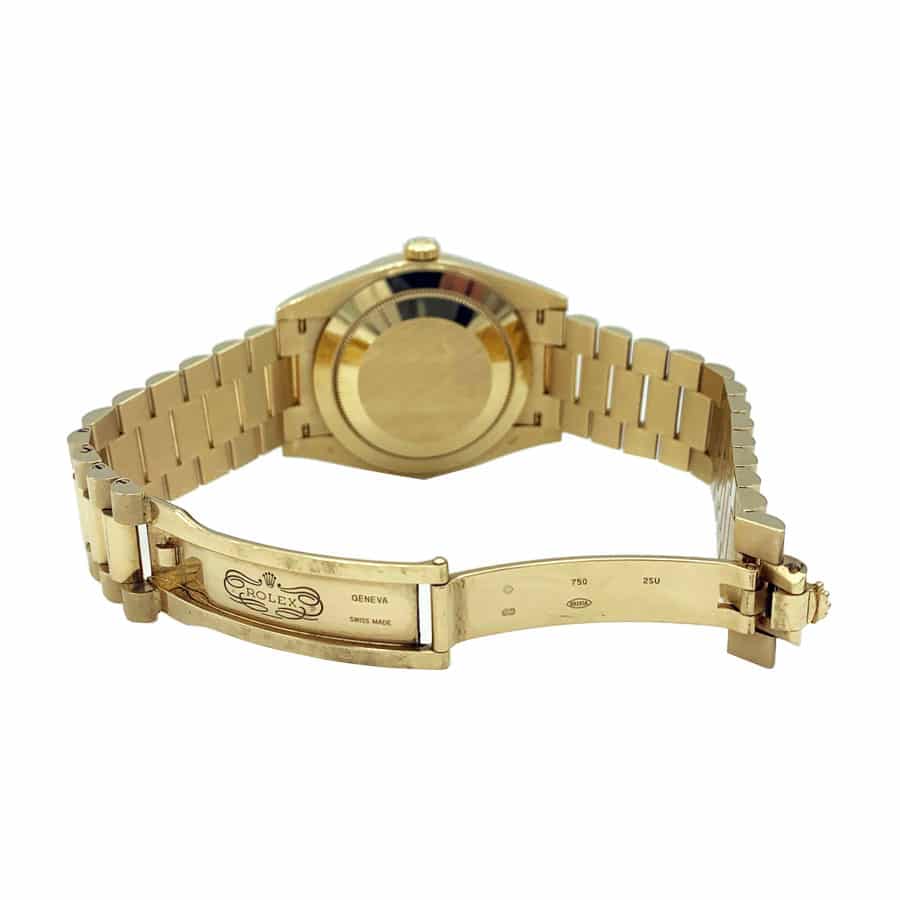 rolex day date 228238 2018 ew yellow gold champagne dial 1
