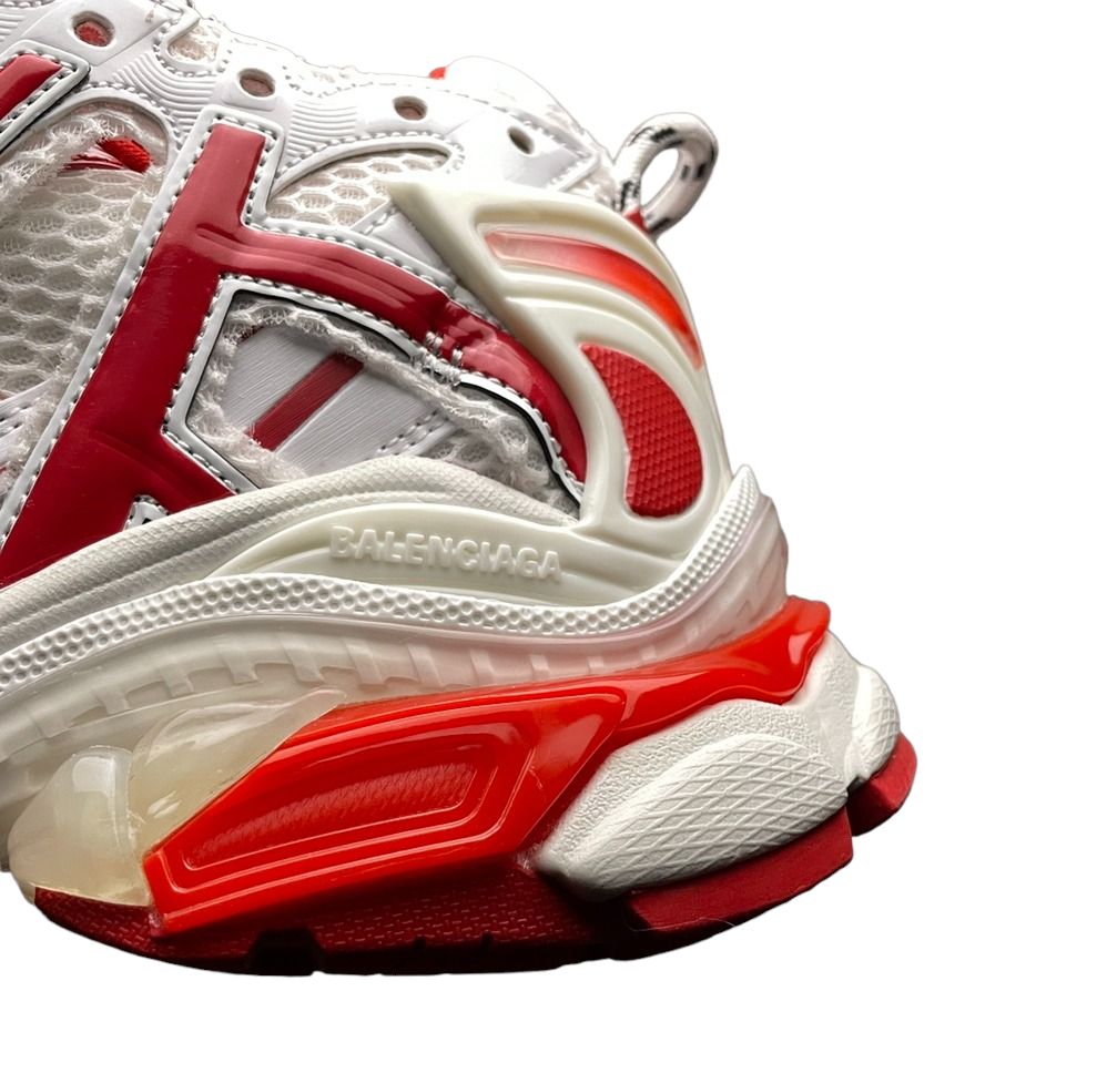 Balenciaga Runner Trainer in White Red、mysite、Cacoeks