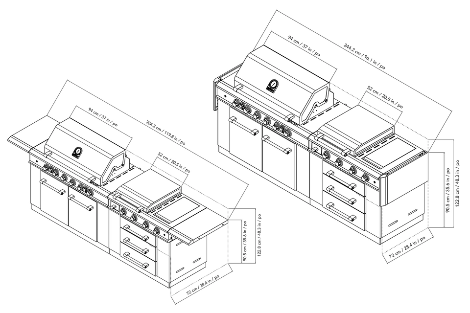 860-0031 Assembled Dimensions