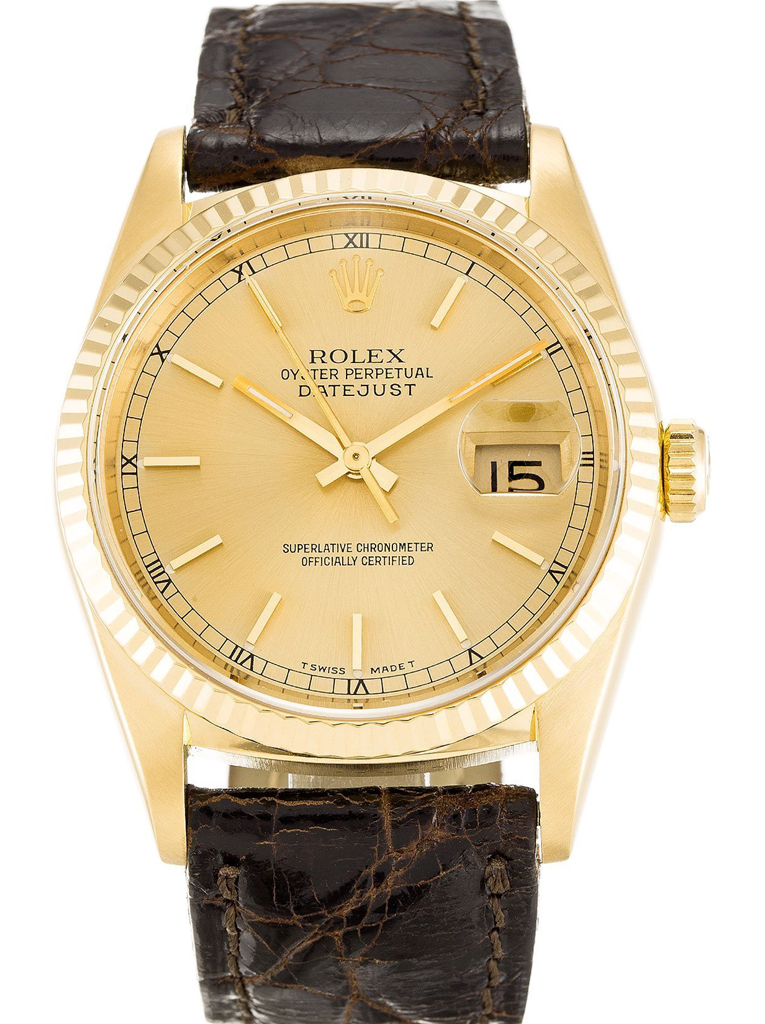 Replica Rolex Datejust 36mm Champagne Dial 16238-fasswatch