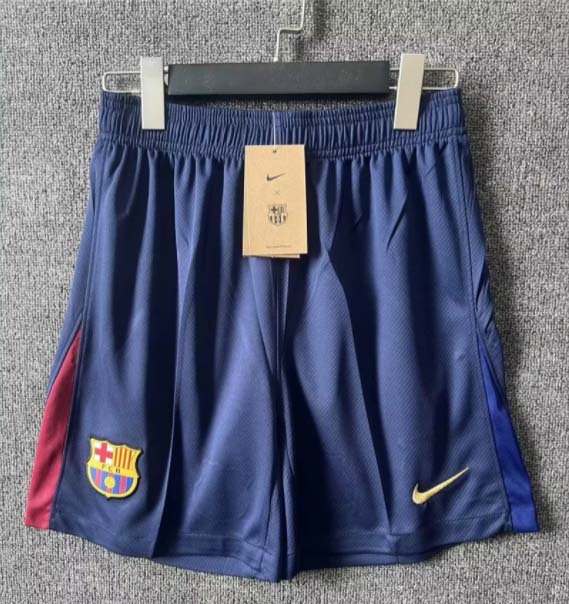 2024/2025 Barcelona Home Shorts 1:1 Thai Quality:football jersey mysite: unitedjerseyfootball 邓江浪:football