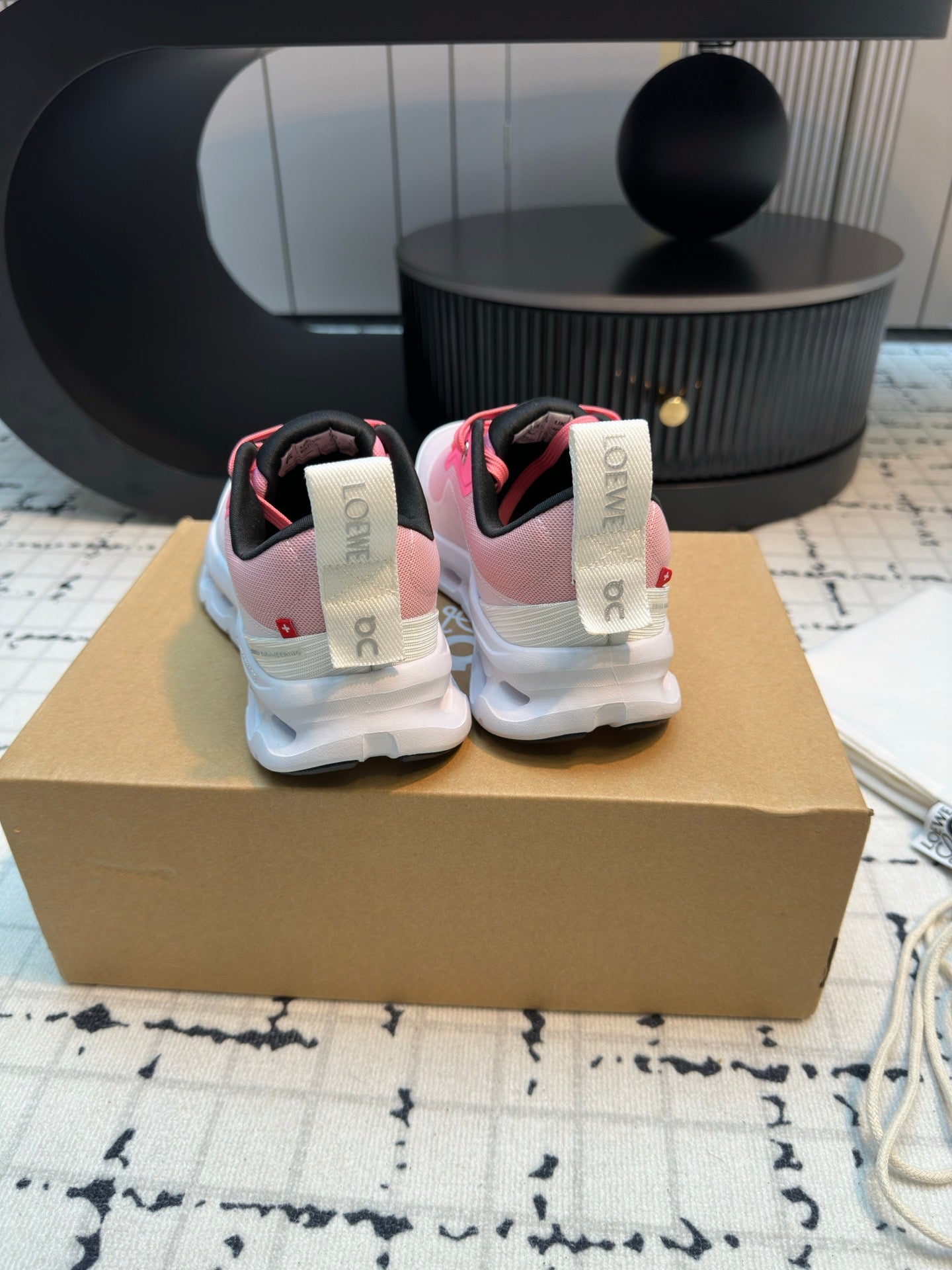 LW CLOUDTILT 2.0 SNEAKER PINK AND WHITE POLYESTER、mysite、Cacoeks