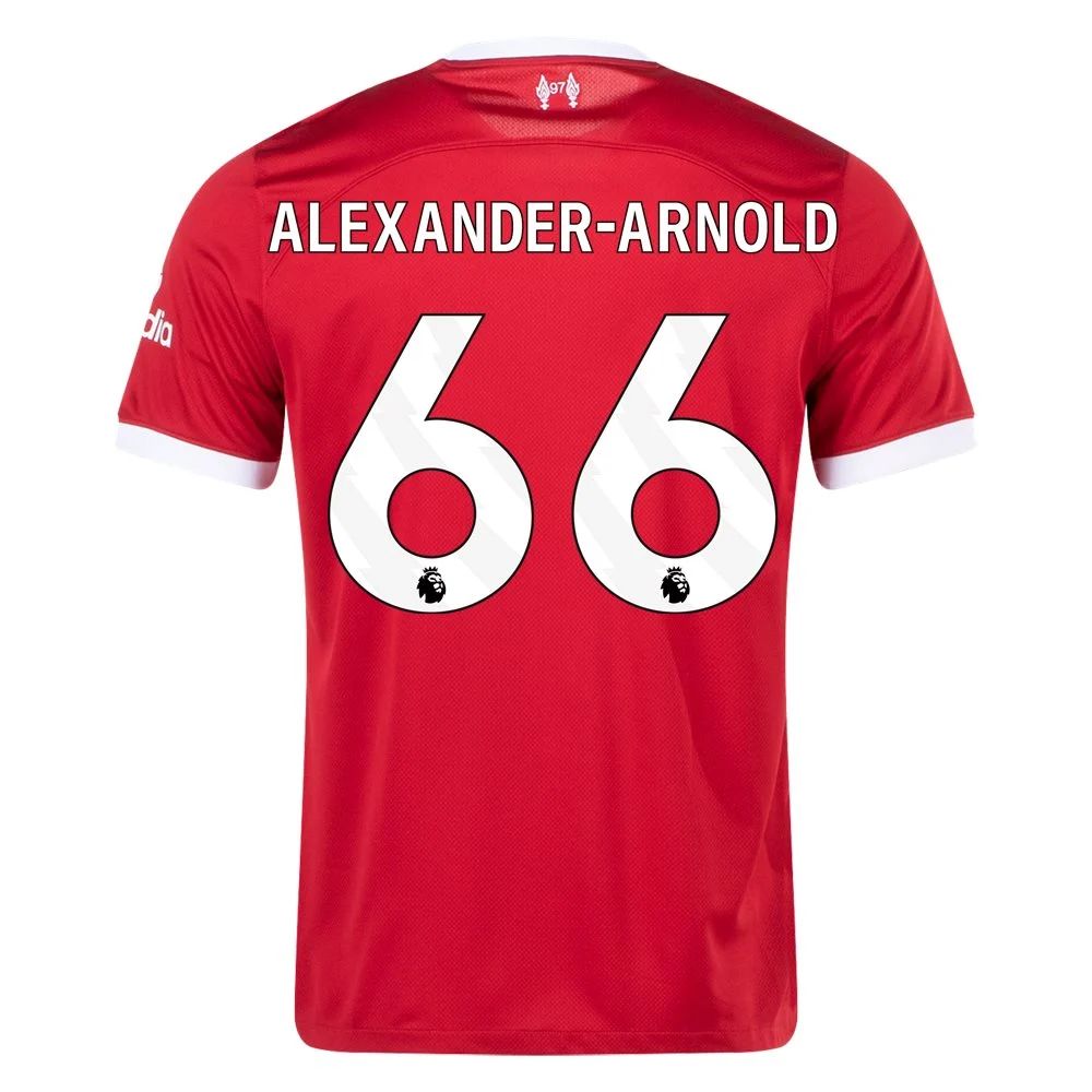 23/24 Liverpool #66 Trent Alexander-Arnold Home Jersey-mysite Custom Football Kit- Nextkits