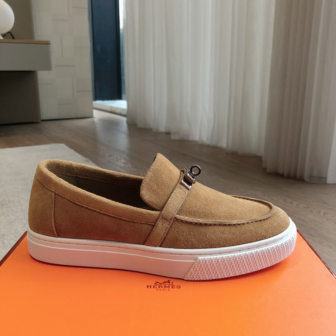 GAME SLIP-ON SNEAKER CARAMEL SUEDE、mysite、Cacoeks