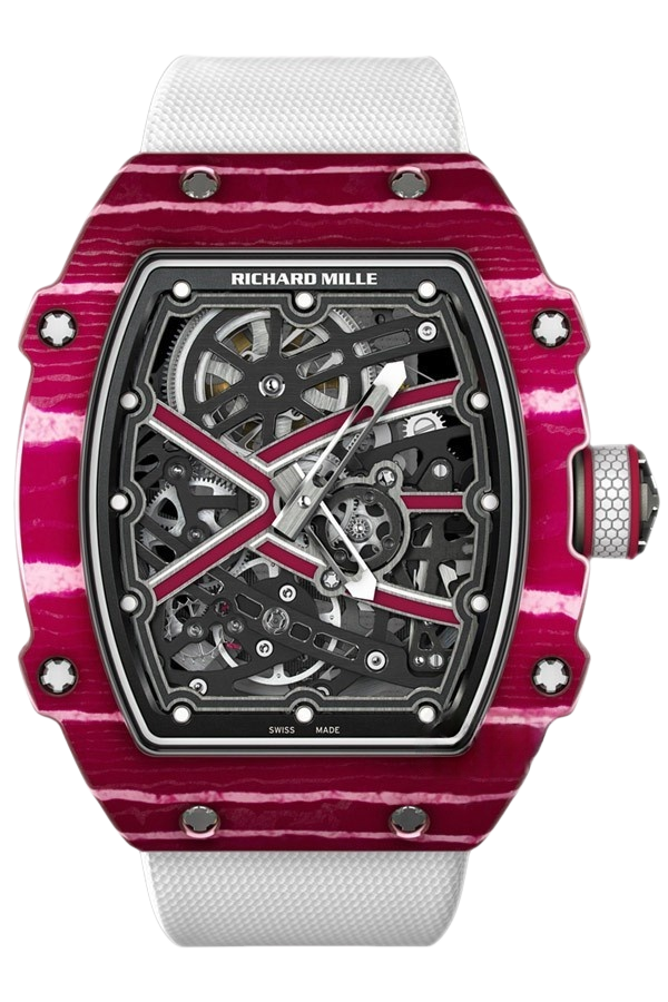 Richard Mille RM 67-02 Mutaz Barshim Super Clone Watch – Red Carbon Sports Replica
