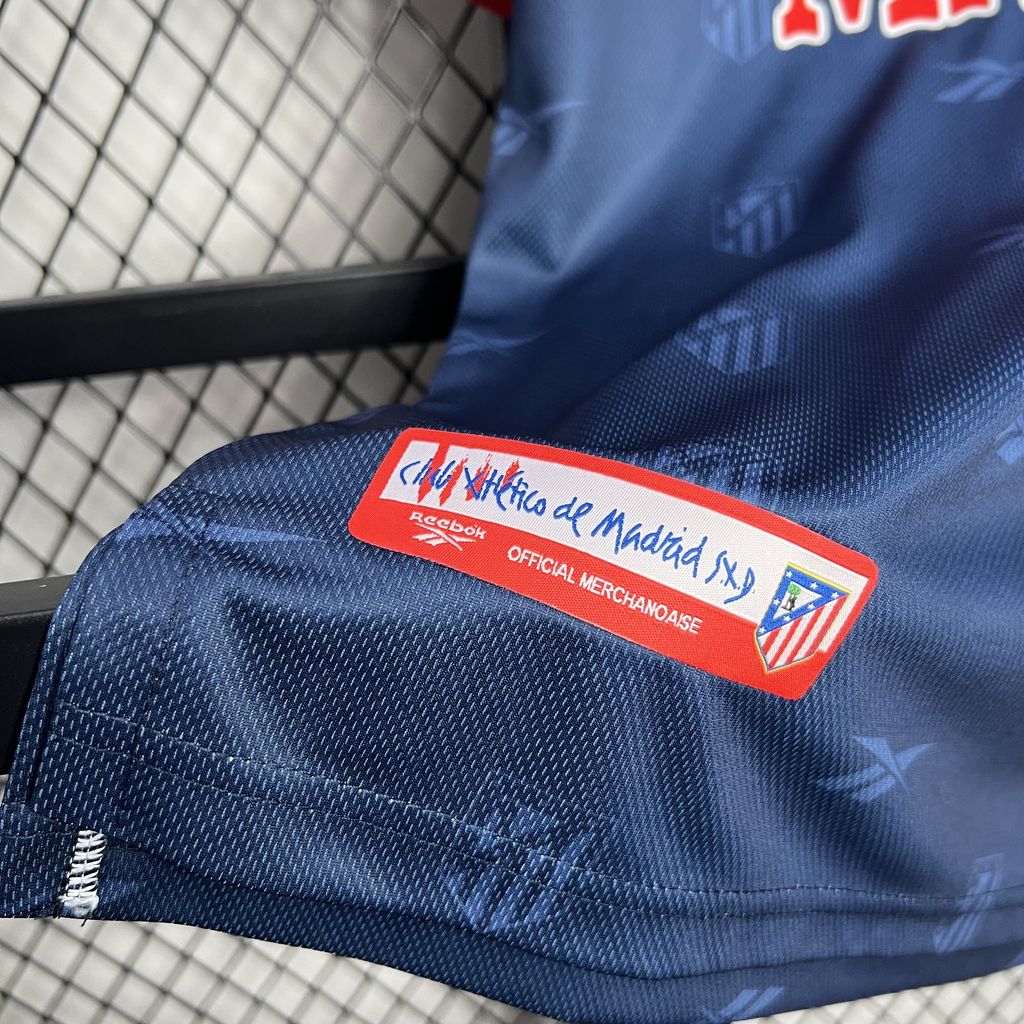 ManixJersey.com | Retro Atletico Madrid 1998-99 Away Jersey -Customize Name, Number and Patch | Worldwide Shipping