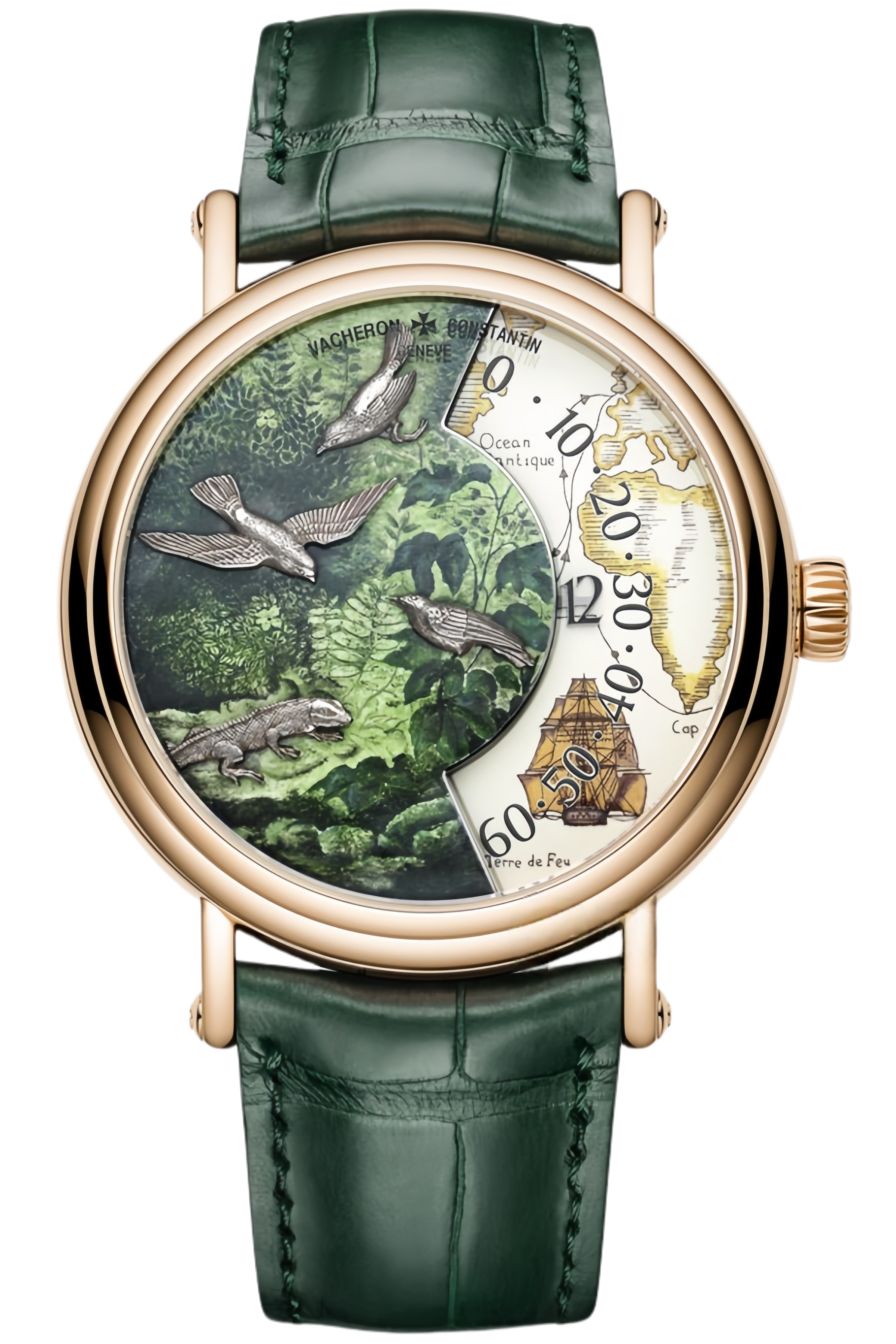 Vacheron Constantin Métiers d’Art Ref. 7500U/000R-B994 Super Clone Watch – Cape of Good Hope Enamel Rose Gold Fake Replica