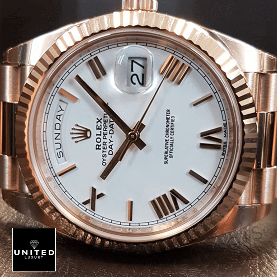 Rolex Datejust 278275 White Dial Romen Numerals Replica