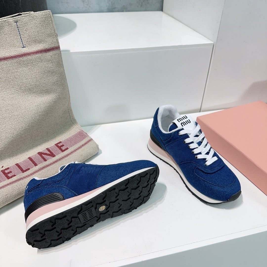 Azure Color Sneakers Canvas、mysite、Cacoeks