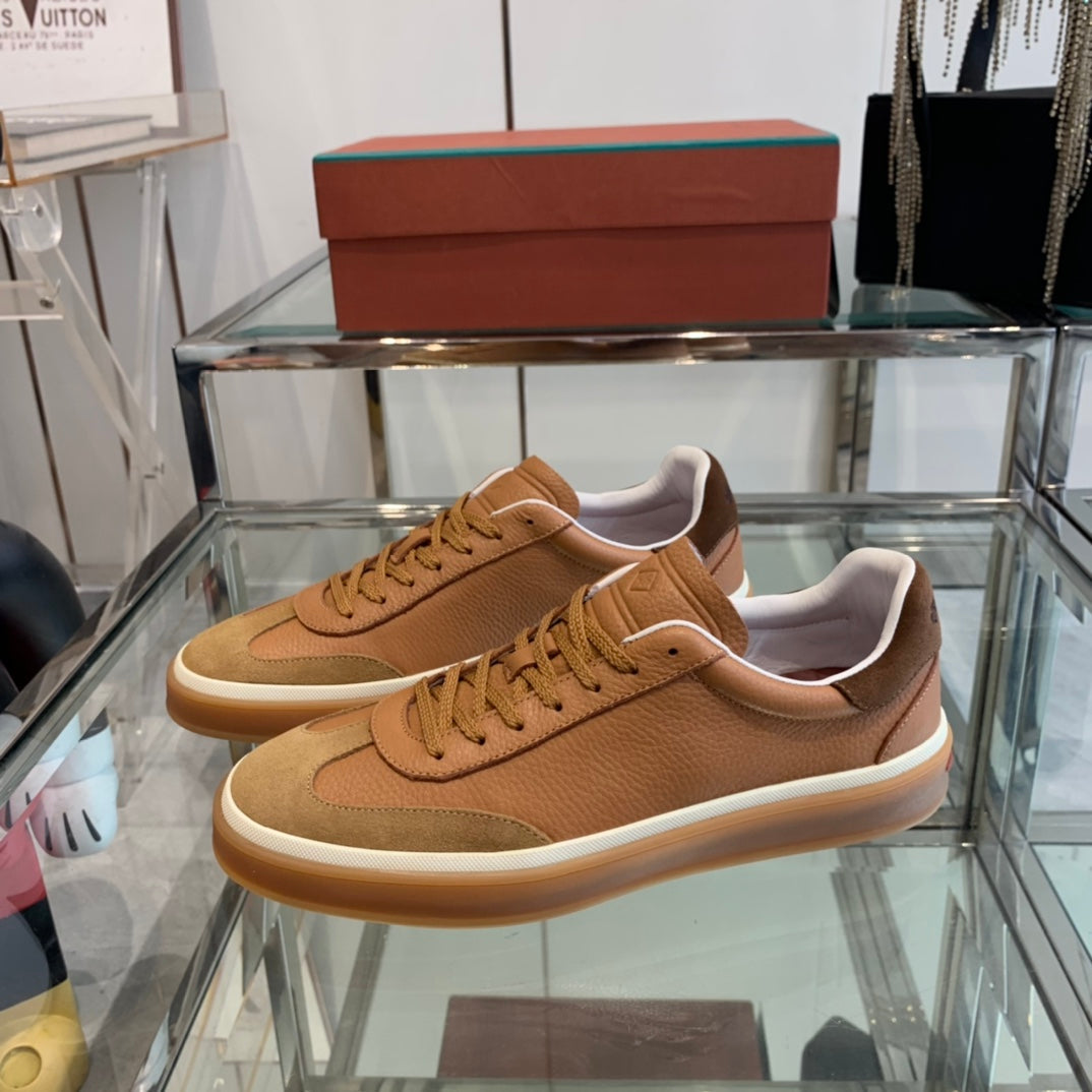 LP TENNIS WALK SNEAKERS TAWNY CALFSKIN、mysite、Cacoeks
