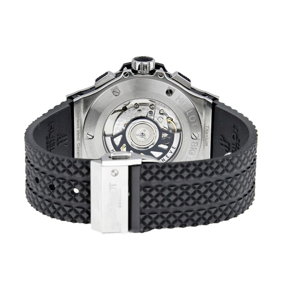 hublot big bang chronograph automatic carbon fiber dial mens watch 342sb131rx
