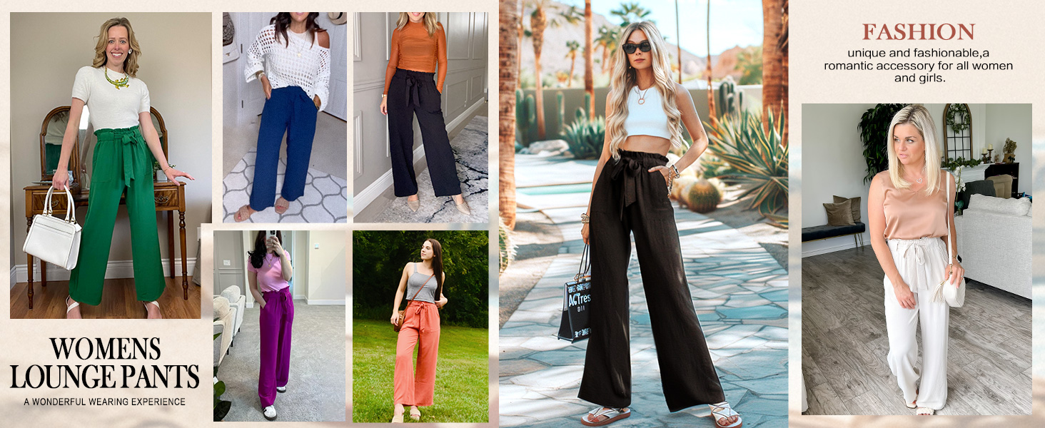 wide leg pants for women
