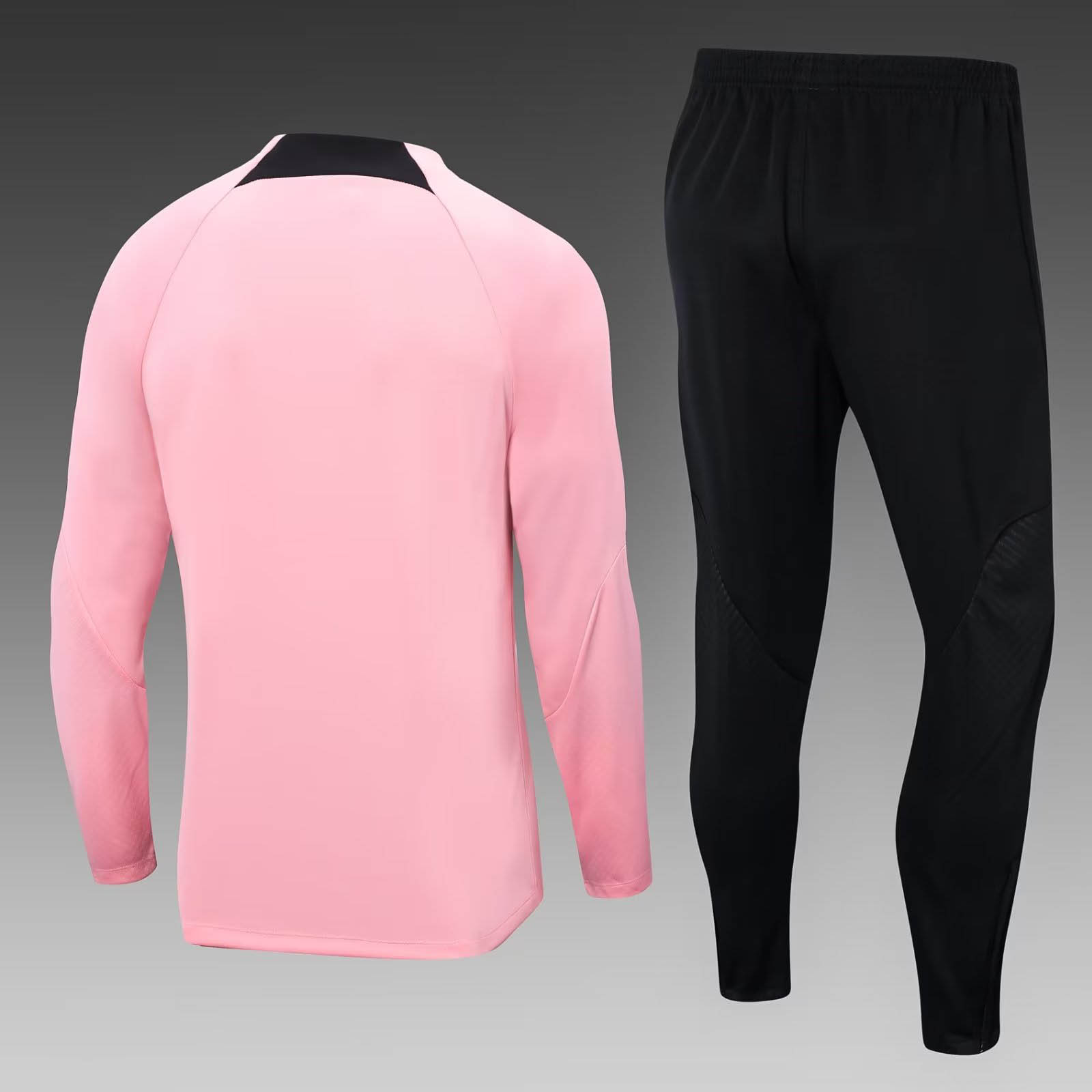 2022/2023 Psg Paris Saint-Germain Half-Pull Training Suit Pink Set:football jersey mysite: unitedjerseyfootball 邓江浪:football